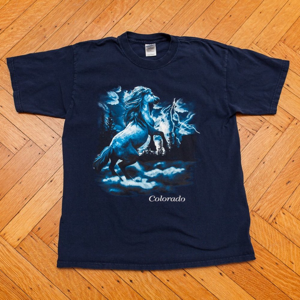 SOLD // Vintage Colorado Wild Stallion Tee
